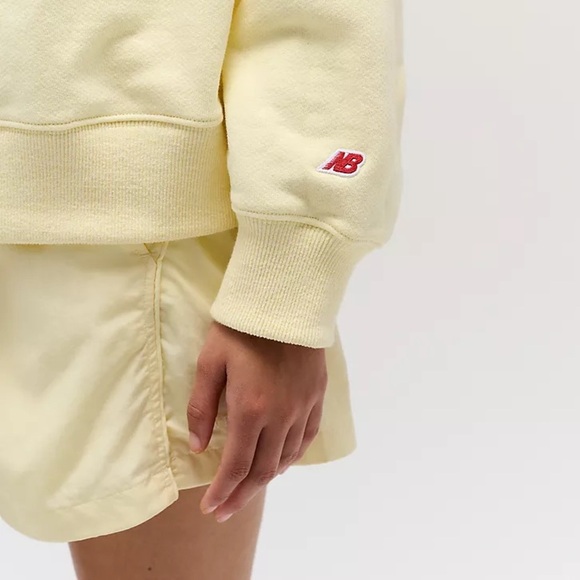 NEW BALANCE Yellow Sweatshirt L - Picture 2 of 7